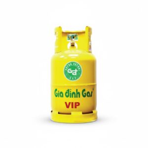 Bình Gas Gia Đình Vàng VIP Gas 12KG