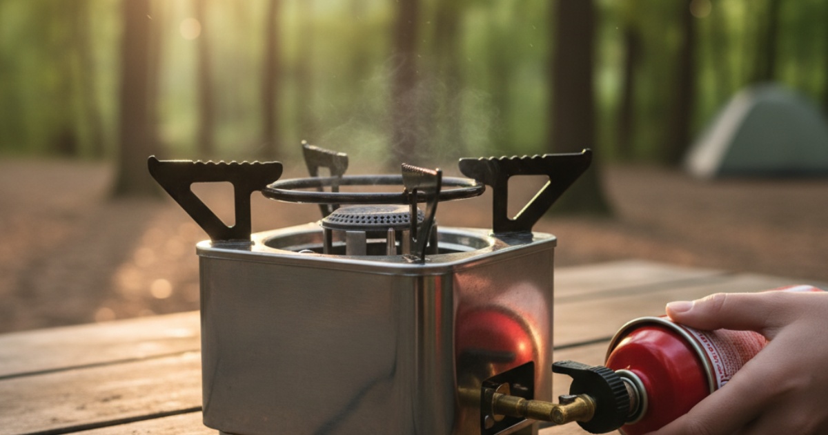 bếp gas mini không lên lửa