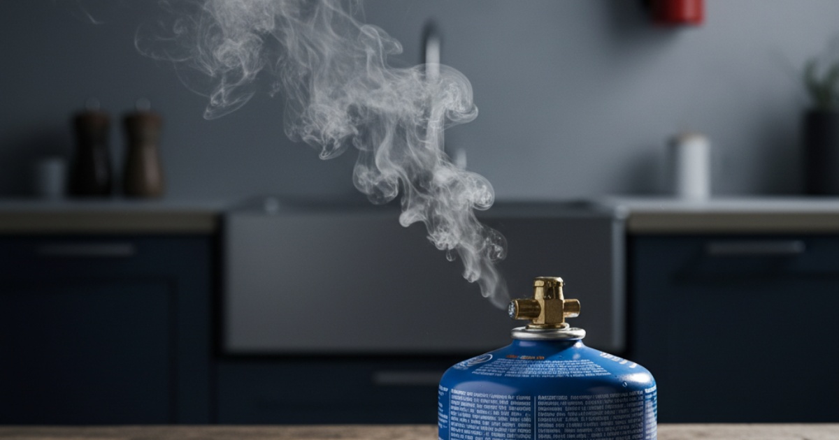 Bình gas mini bị xì phải làm sao