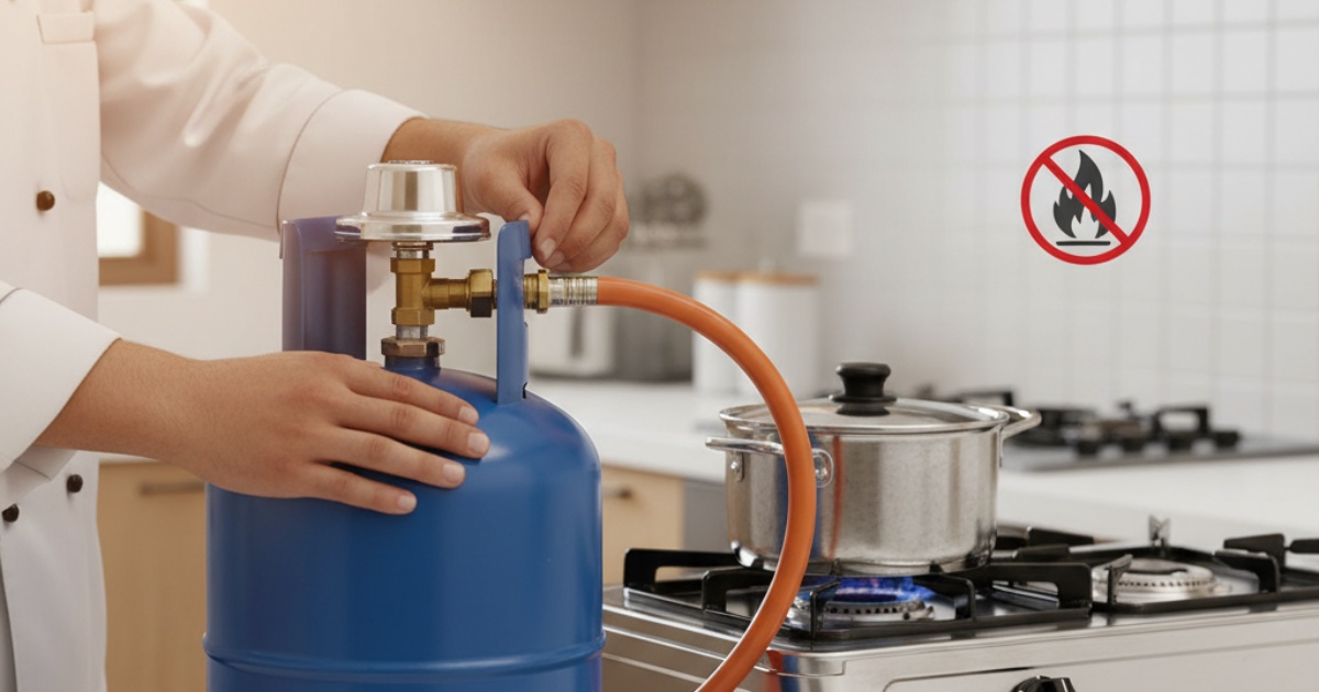 cách sử dụng bình gas an toàn