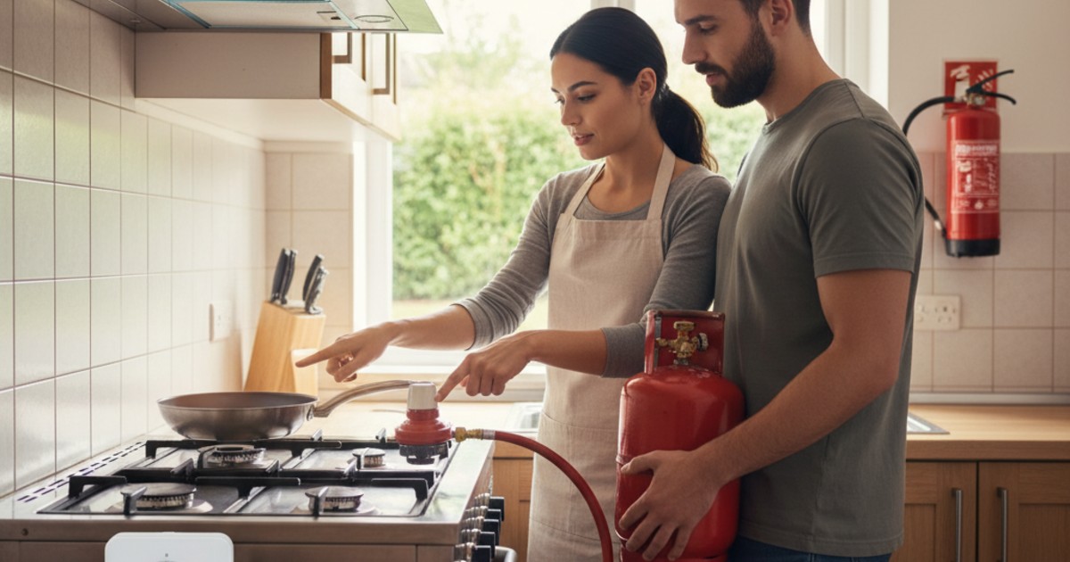 cách sử dụng gas an toàn