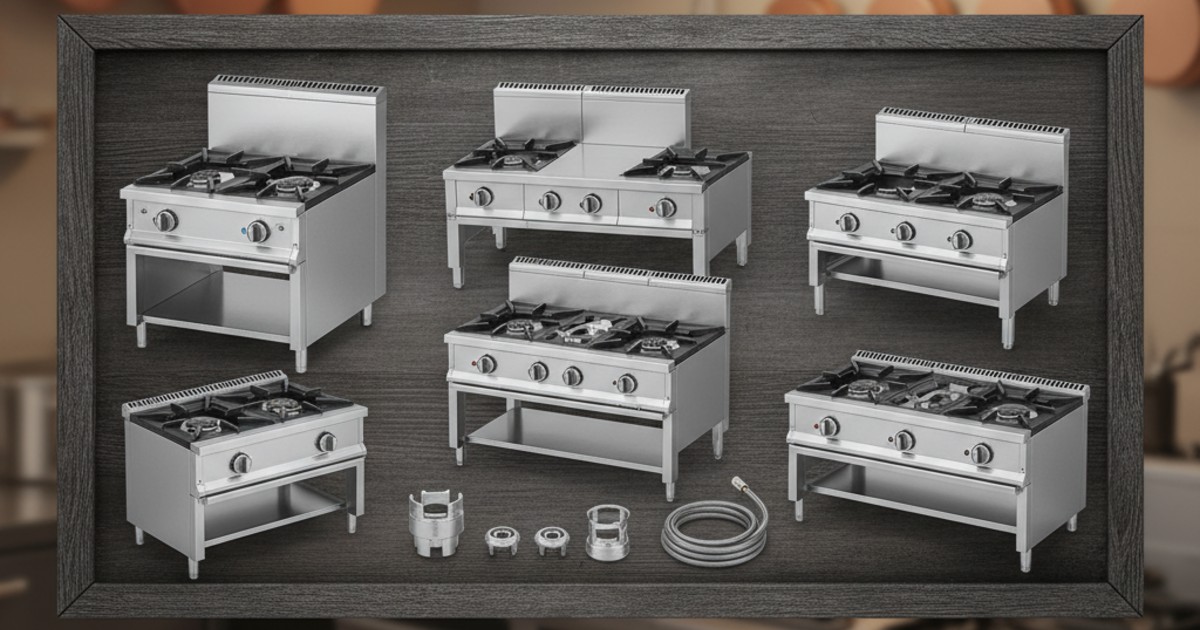 Bảng giá tham khảo một số dòng bếp gas công nghiệp phổ biến