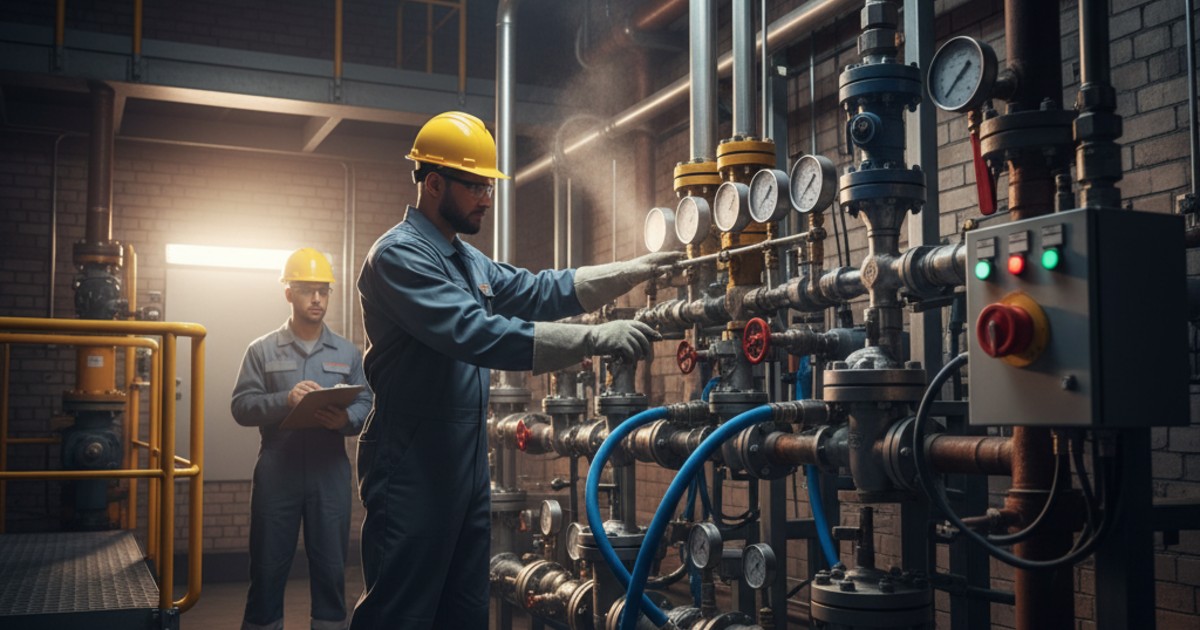 Những lưu ý quan trọng khi vận hành và bảo trì hệ thống gas
