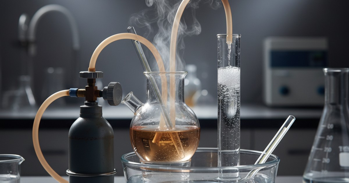 Cách cân bình gas bằng phương pháp dùng nước nóng