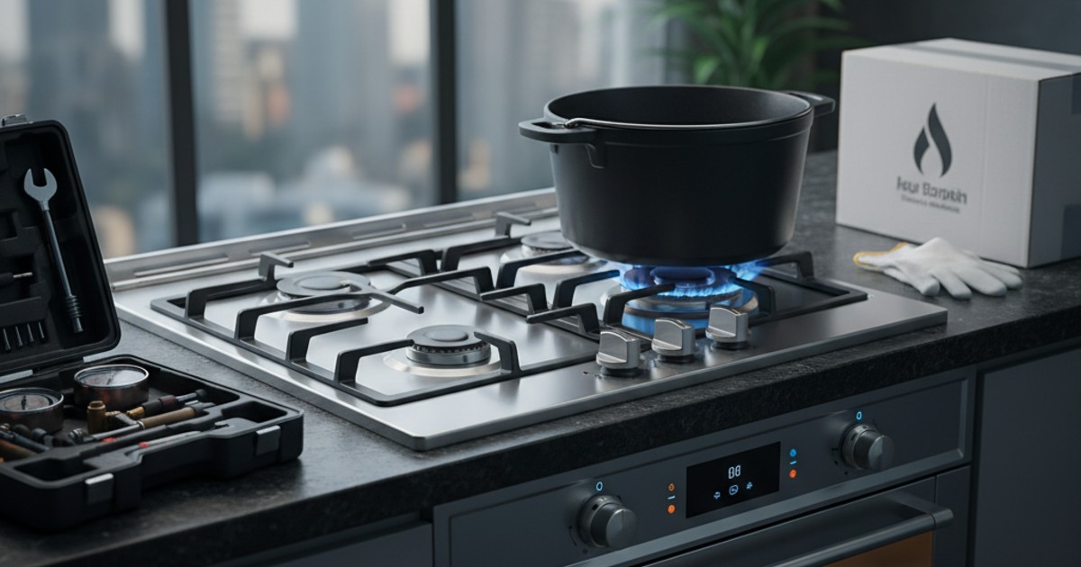 Những lưu ý quan trọng sau khi lắp bếp gas âm