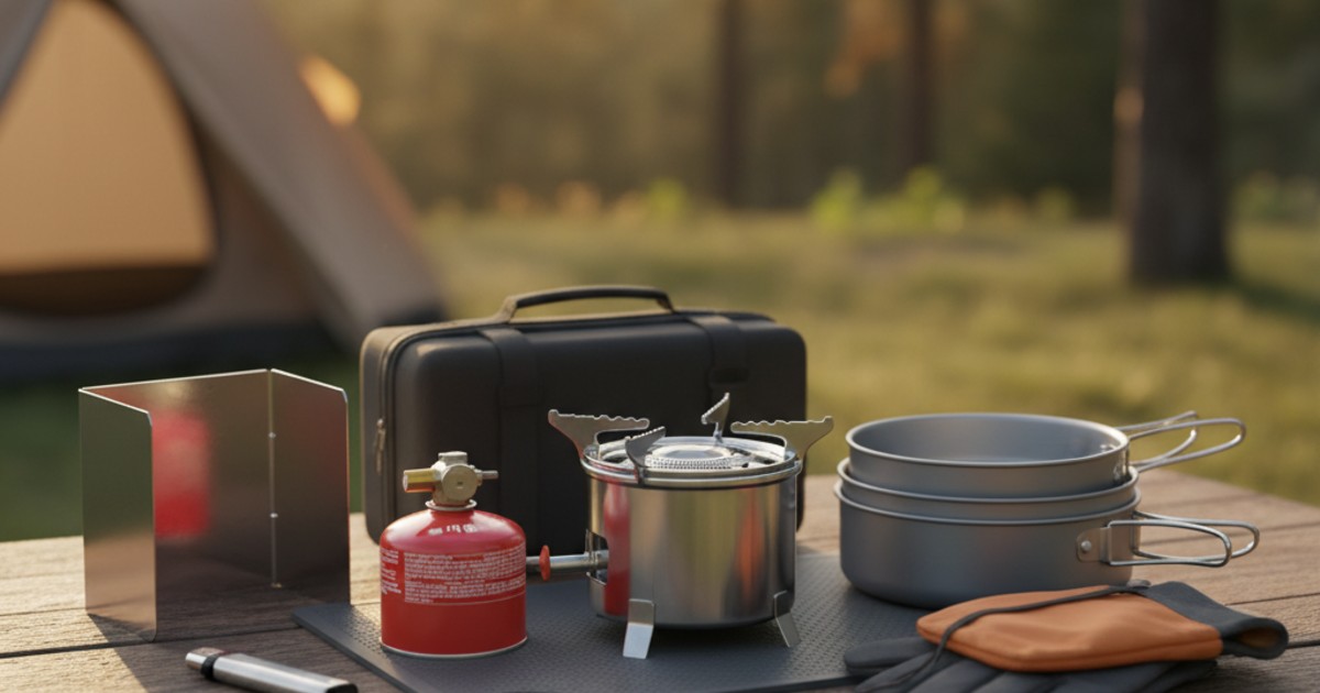 Lựa chọn phụ kiện bếp ga mini phù hợp và an toàn