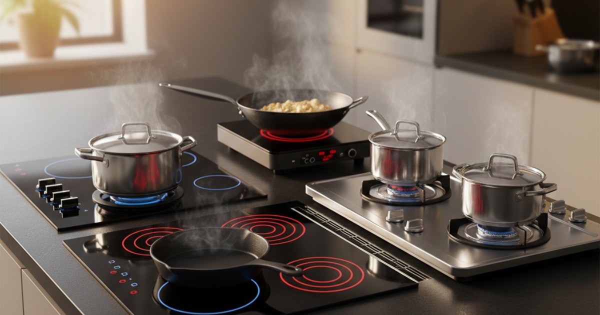 Các loại bếp điện phổ biến trên thị trường hiện nay