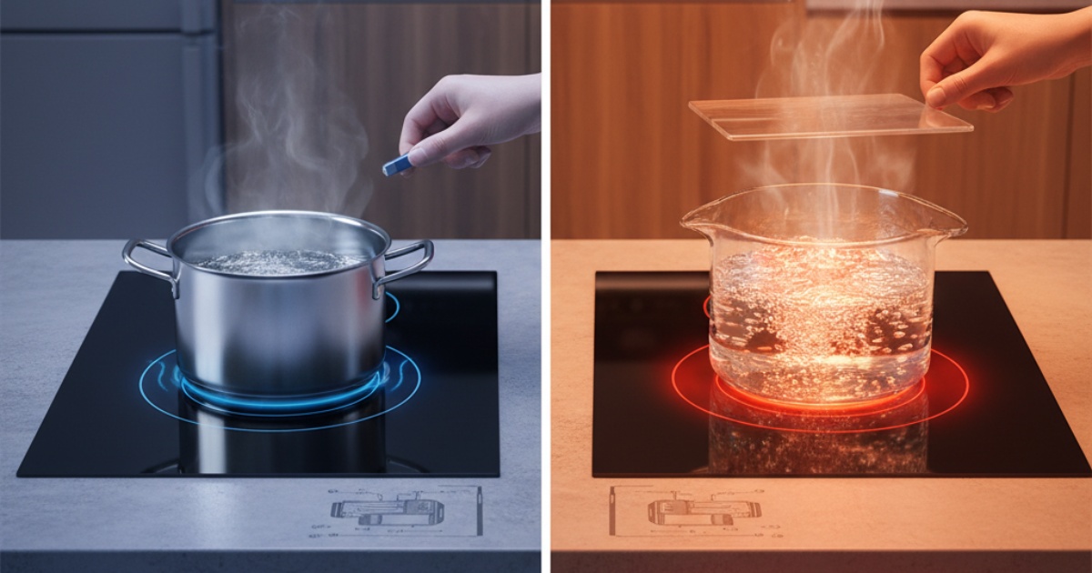 Tìm hiểu về nguyên lý hoạt động của bếp từ và bếp hồng ngoại