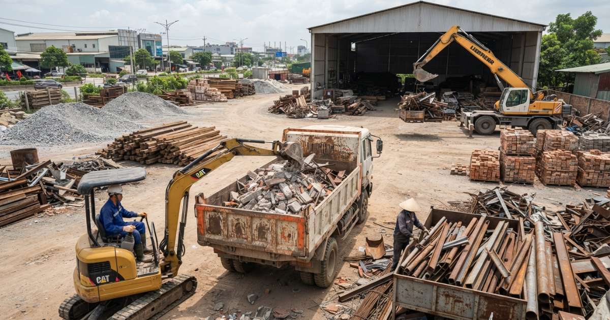 thu mua vật liệu xây dựng