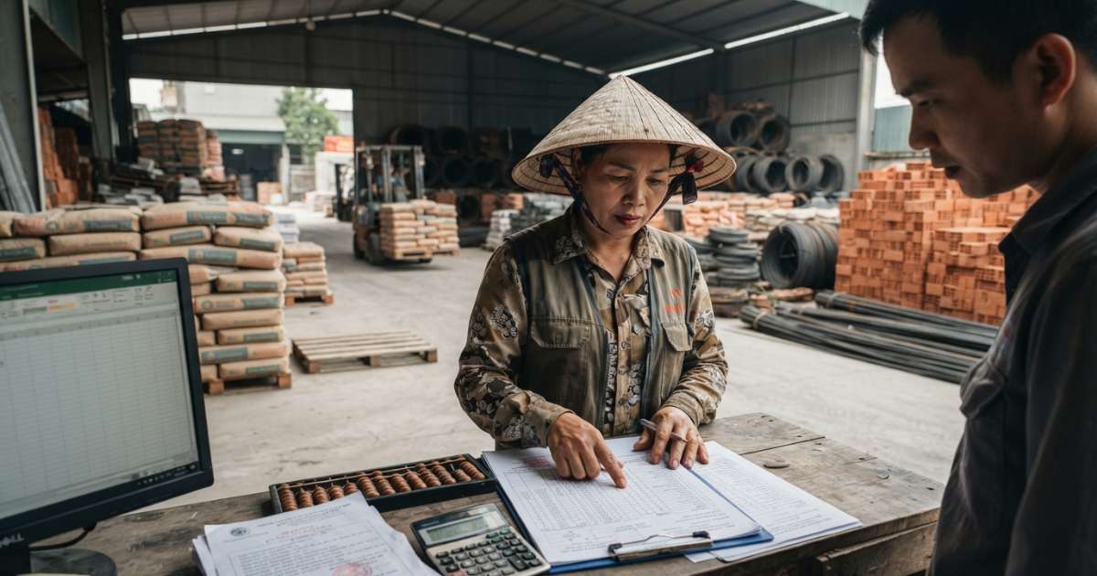 thuế vật liệu xây dựng