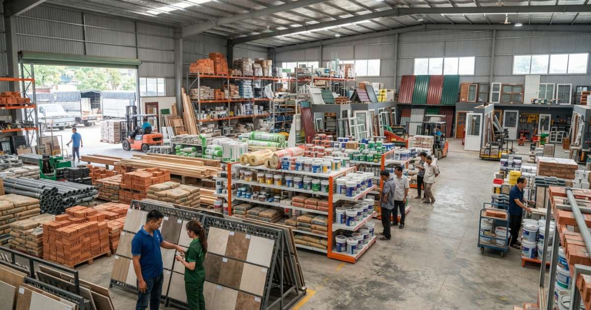 trung tâm vật liệu xây dựng