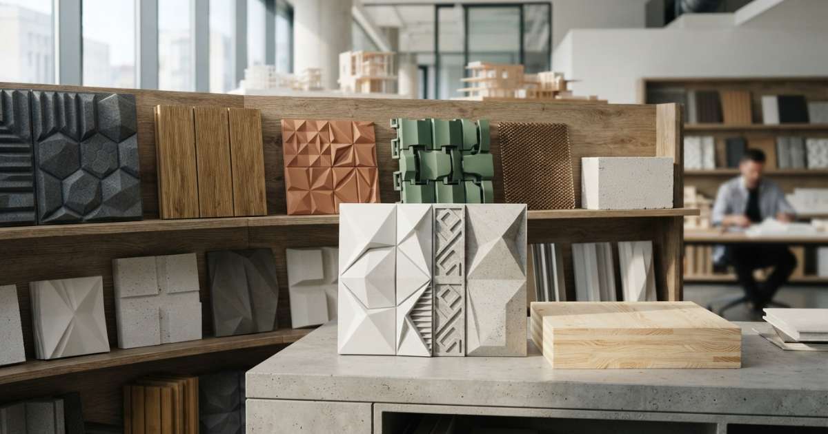 vật liệu xây dựng 3d