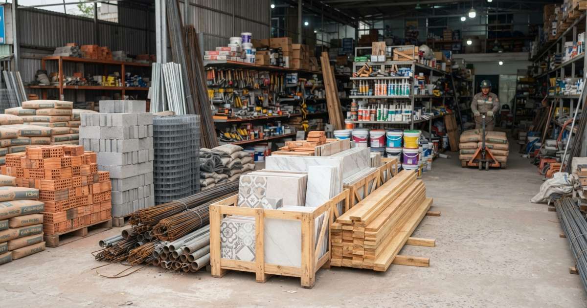 vật liệu xây dựng các loại